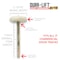 Dura-Lift Ultra-Life Max 3 in. Nylon Garage Door Roller w Sealed 6201ZZ Bearing & 7 in. Steel Stem (10-Pack) DLMR6201ZZ7 - alternate 4
